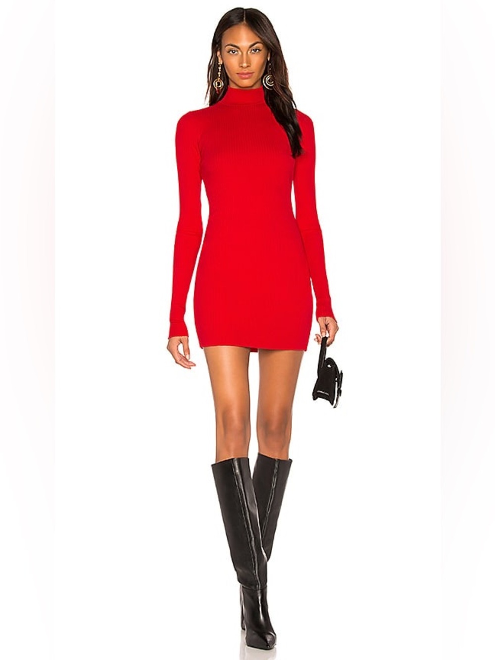 Cotton Citizen‎ Ibiza Mini Dress in Cherry